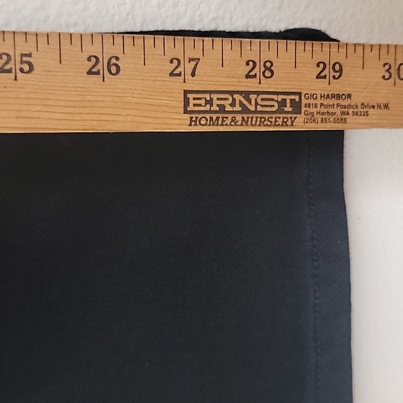 Coldwater Creek Black Straight Leg Jeans 30X29 Size 10 - Picture 6 of 14